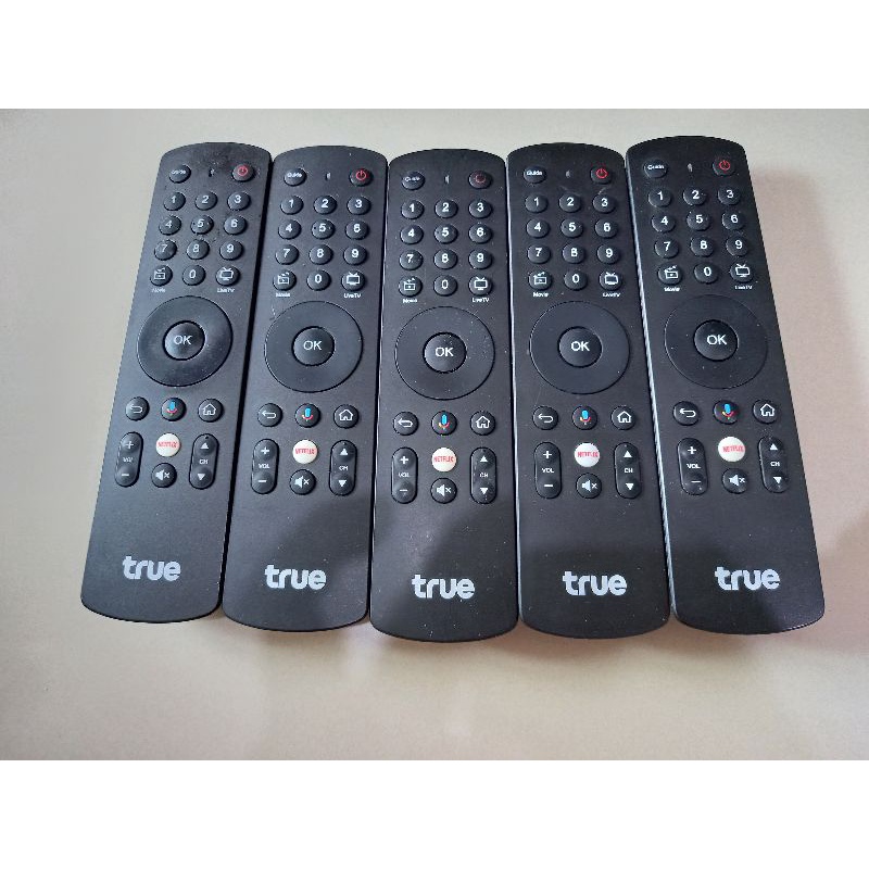 รีโมทกล่องทรูไอดีทีวี TRUE ID TV รุ่น G3NV (รองรับคำสั่งเสียง), IRG3N(ไม่มีคำสั่งเสียง)