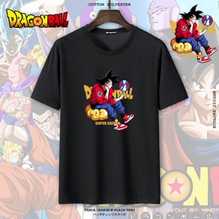 เสื้อยืด cotton super dragon ball z goku t shirt  chichi Anime Graphic Print tees unisex Tshirt_05