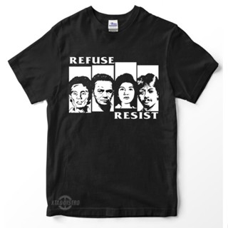 เสื้อยืดพรีเมี่ยม Refuse RESIST