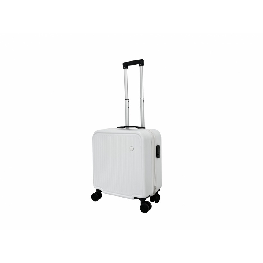 GlobalHouse WETZLARS กระเป๋าเดินทางขนาด 18 นิ้ว รุ่น PANDA-XS ขนาด 23x40x47ซม. สีขาว สินค้าของแท้คุณภาพดี