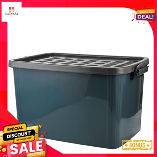 กล่องล้อเลื่อนอเนกประสงค์Container51X74X44 ซม.ขนาด51x74x44120 ลิตรรุ่น3010BPlastic Container51X74X44  Cm