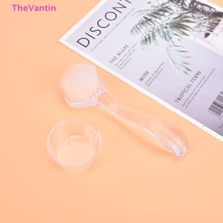 Thevantin แปรงขัดเล็บ ขนแปรงนุ่ม กําจัดสิ่งสกปรก เครื่องมือทําเล็บมือ สินค้าที่ดี