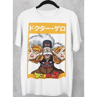 เสื้อยืด Unisex รุ่น ดร.เกโร่ Dr. Gero Edition ดราก้อนบอลแซด Dragon Ball Z สวยใส่สบายแบรนด์ Khepri 100%cotton comb_05