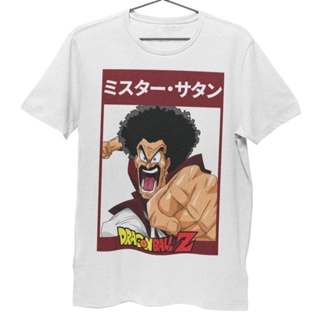 เสื้อยืด Unisex รุ่น Mr. Satan มิสเตอร์ซาตาน Edition T-Shirt ดราก้อนบอลแซด Dragon Ball Z 100%cotton comb_04