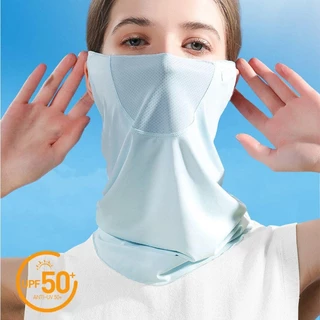 Trendyzone ผ้าพันคอ ผ้าเรยอน กันแดด ระบายอากาศ สําหรับขี่จักรยาน กลางแจ้ง 1 ชิ้น