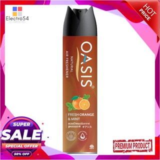 AIR สเปรย์ปรับอากาศ OASIS 320ml FRESH ORANGE &amp; MINTAIR FRESHENER SPRAY OASIS 320ml FRESH ORANGE &amp; MINT