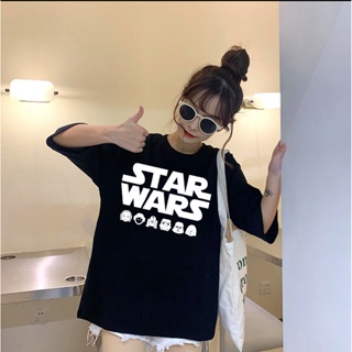 &lt;STOK SEDIA ADA&gt; STAR WARS GRAFIK T-SHIRT 100%COTTON LENGAN PENDEK/SAIZ XXS-XXL/COUPLE/Women/Men/MURAH/LEMBUT/BERKU_01