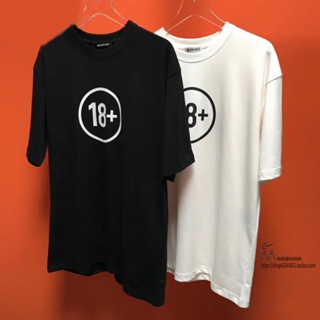 Balenciagas New 18+large Logo Letter Printing OS Mens and Womens Loose Short Sleeved T-shirts_11