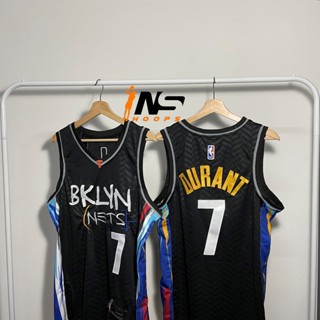 เสื้อกีฬาแขนสั้น ลายทีม NBA Jersey Brooklyn Nets KEVIN DURANT #7 [CITY Jersey 20/21] (ซื้อ 4 ฟรี 1) OMphel04JFcfbc67