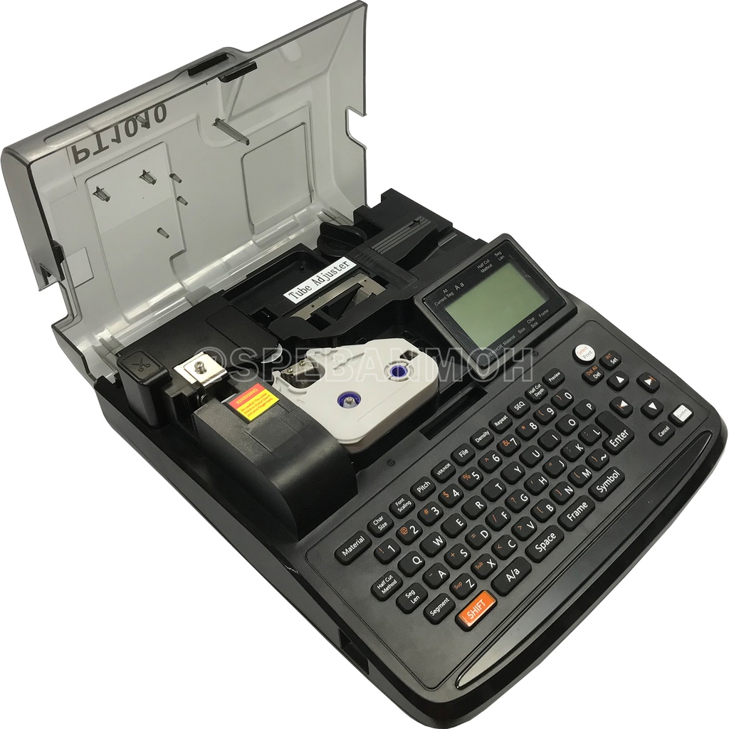 PT1010 เครื่องพิมพ์ปลอกสายไฟ PT-1010 เครื่องพิมพ์ท่อ Hot Mark สติกเกอร์ Tube Marking ท่อ PVC พิมพ์ฉล