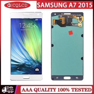 หน้าจอ Samsung Galaxy A7 2015 A700 อะไหล่หน้าจอสัมผัส LCD แบบเปลี่ยน สําหรับ