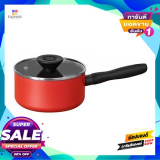 With หม้อด้าม พร้อมฝา Saucepan Meyer รุ่น 13382-Te12 ขนาด 16 ซม. สีแดงsaucepan With Lid Saucepan Meyer No.13382-Te12 Siz