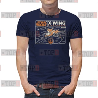 Star Wars The Rise of Skywalker X-Wing Blueprint unisex men graphic t-shirt_04