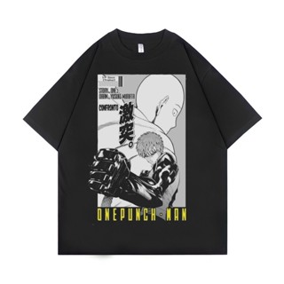 เสื้อยืดโอเวอร์ไซซ์ พิมพ์ลาย Psycho Crucify One Punch Man | สีดํา | เสื้อเชิ้ต Saitama | เสื้อยืด ขนาดใหญ่ | สไตล์ว_12