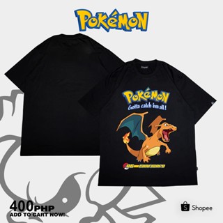 Pokémon Charizard Graphic Tees Pokemon Cotton Tshirt Anime Printing Design Shirt For Man And Woman_07