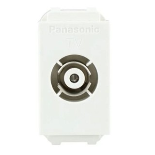 เต้ารับโทรทัศน์ PANASONIC WEG2501 สีขาว