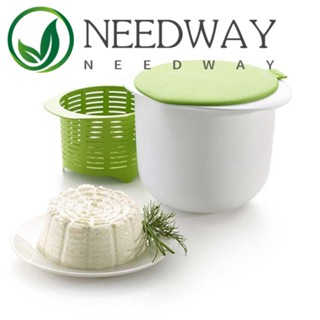 Needway อุปกรณ์ทําชีส ใช้ซ้ําได้ สําหรับเตาอบไมโครเวฟ โฮมเมด