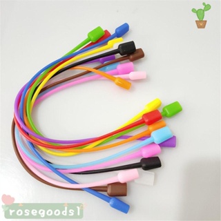 Rosegoods1 สายคล้องแว่นตา โซ่แว่นตา ซิลิโคน กันลื่น สายคล้องคอ