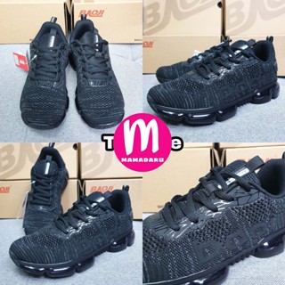 BAOJI BJW 655 รองเท้าผ้าใบเบาจิ พื้น Airmax เบาจิ รองเท้าวิ่ง รองเท้ากีฬา รองเท้