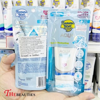 🔥🔥🔥  Banana Boat Aqua Long Wearing Moisture UV Protection Sunscreen Lotion SPF50+/PA++++50ml.ครีมกันแดดสำหรับกลางแจ้ง