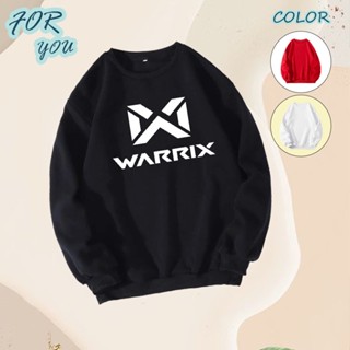 เสื้อแขนยาว WARRIX วอริกซ์ ผ้าเกรด A แบบสวม เสื้อกันหนาว เสื้อแจ็คเก็ต งานดีแน่นอน หนานุ่มใส่สบาย