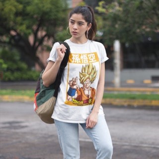 เสื้อยืดผู้หญิง Unisex เซตลายโกคู Goku Edition ดราก้อนบอลแซด Dragon Ball Z Collection_04