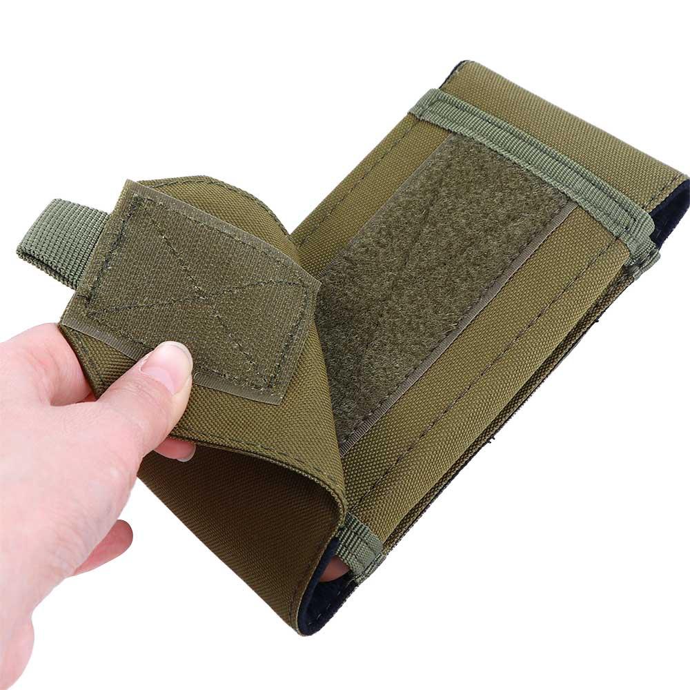 Riverstone กระเป๋าเข็มขัดกลางแจ้ง Camping Outdoor Belt กระเป๋าคาดเอวไนลอนอเนกประสงค์กระเป๋าโทรศัพท์มือถือซิปเอว Pack - รูปที่ 7