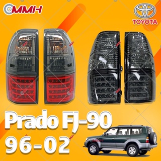 ไฟท้าย ไฟเบรก ไฟหยุด สําหรับ Toyota Land Cruiser Prado FJ90 FJ95 Lc90 1996-2002 เสื้อ​ไฟท้าย ไฟท้าย​แต่ง ไฟท้ายไฟเบรค​ ไฟเลี้ยว Taillamp Taillight ไฟท้าย​ พร้อมทับทิม ไฟท้ายกันชนหลังสําหรับ​ ทับทิมในฝาท้ายไฟท้าย ไฟเบรก ไฟสัญญาณเตือน