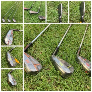 ไม้กอล์ฟ เหล็กยาว ตีไกล Driving Black Irons MAZEL DI-22 Long distance Golf Iron รุ่นมีเหล็กถ่วงน้ำหนักด้านหน้า