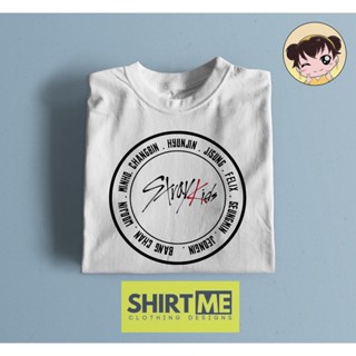 ❍﹍﹊Stray Kids Kpop Group Logo Shirt | White Subli Tees (Cotton Spandex) Unisex_11