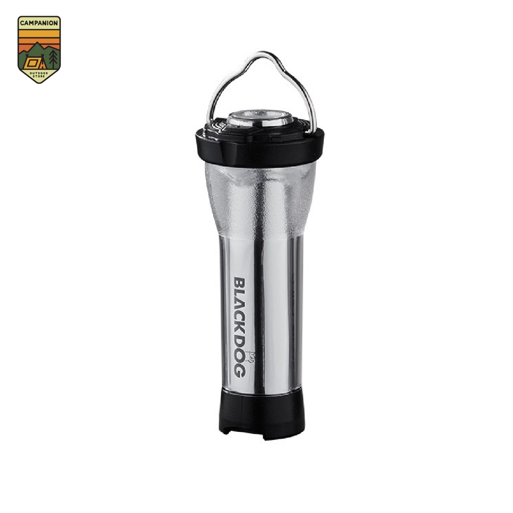 BLACK DOG​ V3 โคมไฟ+ตะเกียง IPX4 3.0 แบบพกพา ชาร์จ USB ปรับได้ 3 โหมด (BD-LYD006)