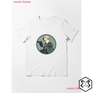 2022 Spy X Family Loid Funny Essential T-Shirt เสื้อยืดพิมพ์ลาย เสื้อยืดธีมการ์ตูน คอกลม cotton ความนิยม Unisex_05