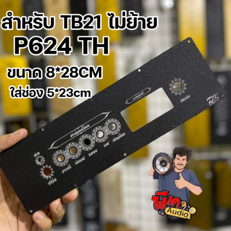 แผ่นเพลทลายไทย สำหรับแอมป์หลายๆรุ่น