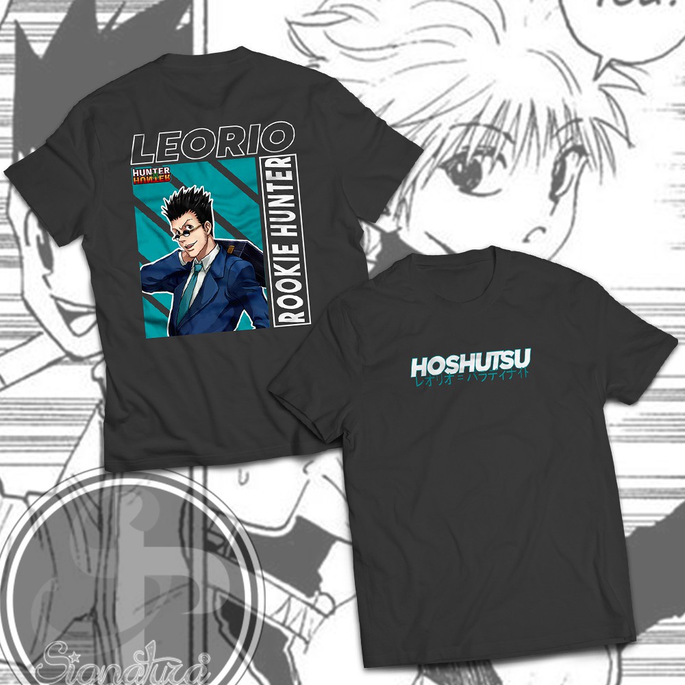Signatura Tees Anime Series HunterXHunter Series | Leorio Paradinight Shirt Design_01