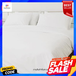 sheet ผ้าปูที่นอน KASSA HOTEL รุ่น 250T ขนาด 5 ฟุต สีขาวBed sheet KASSA HOTEL Model 250T Size 5 ft. White