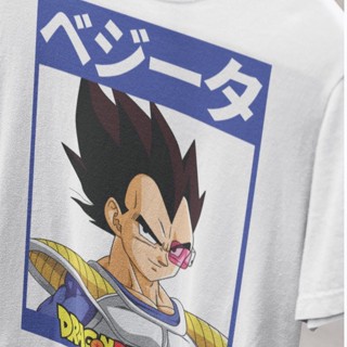 เสื้อยืด Vegeta Vegeta รุ่น 2022 เสื้อยืด Dragon Ball Z Dragon Ball ผ้าฝ้าย 100% ผู้ชายและผู้หญิง ลายการ์ตูน พลัสไซ_04