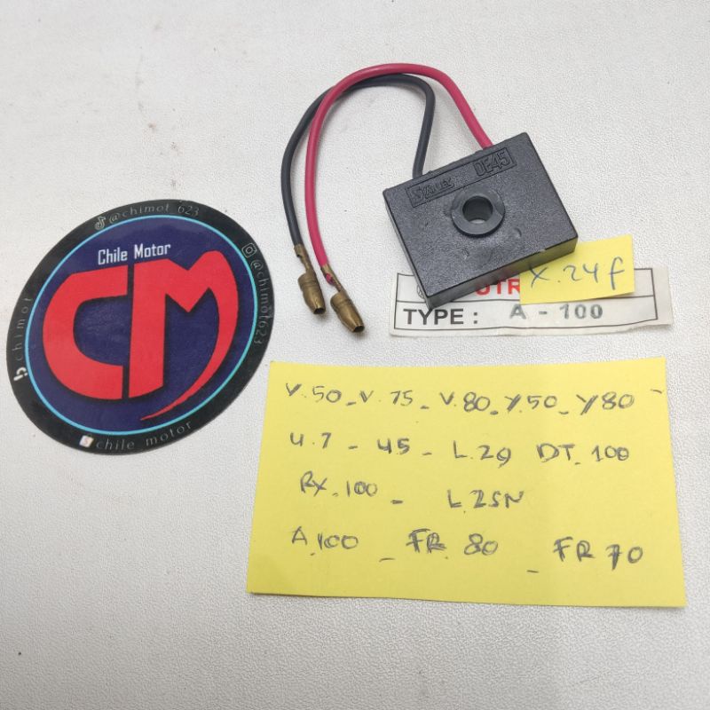 Rectifier Kiprok Regulator 6V 6volt Stanley สําหรับ V50 V75 V80 Y50 Y80 U5 U7 L2G L2SN DT100 RX100 FR70 FR 80 GP100 X24F