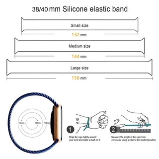 Cclcc สายนาฬิกาข้อมือ ผ้าถัก สําหรับ Apple Watch Ultra Series 8 7 49 มม. 45/41/44/40/38 มม. 42 มม. iWatch Series 7 6 SE 5 4 3