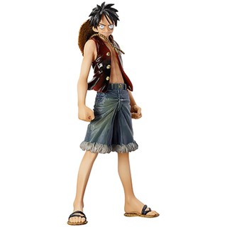 Luffy ของแท้ JP แมวทอง - Grandline Men Banpresto [โมเดลวันพีช]