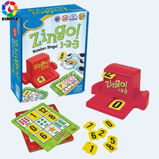 Zingo 1-2-3 Number Bingo Game for Age 4 and Up