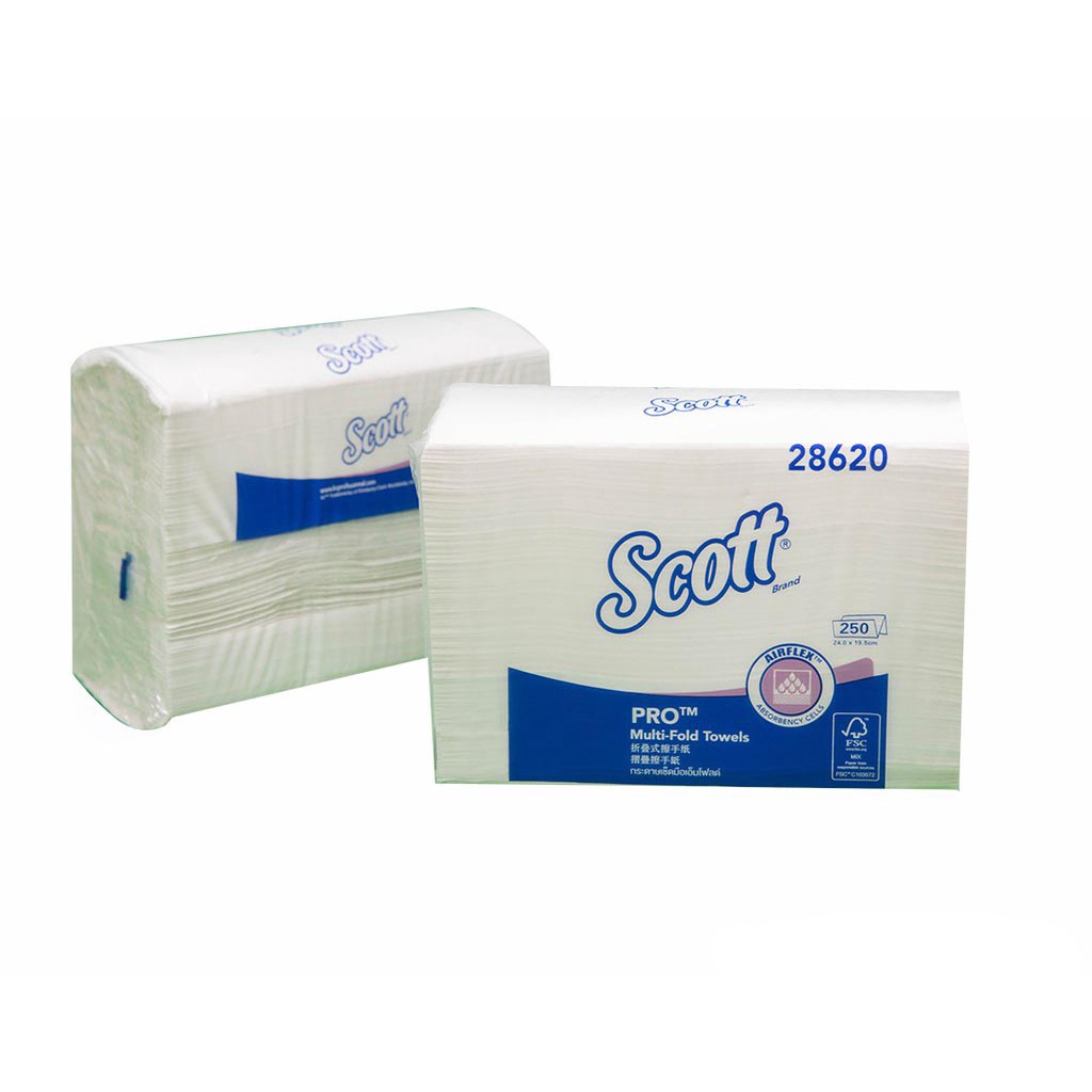 กระดาษเช็ดมือ SCOTT M-Flod Towels 28620