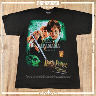 [ HARRY POTTER ] and the CHAMBER of SECRETS  Movie Bootleg tee เสื้อหนัง แฮรี่พอร์ตเตอร์ papamama vintage_07