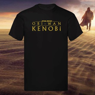 เสื้อยืด พิมพ์ลาย Obi Wan Kenobi Star Wars แฟชั่นสําหรับผู้ชาย_04