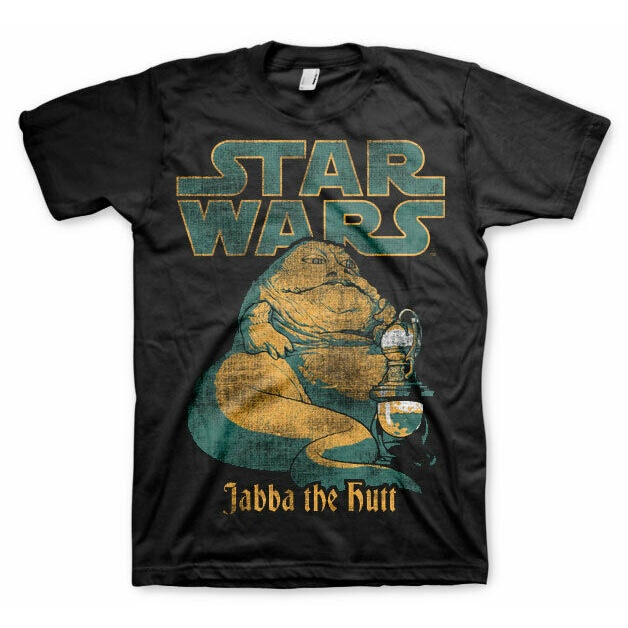 Officially Licensed Star Wars- Jabba The Hutt BIG&TALL 3XL,4XL Men's T-Shirt_04