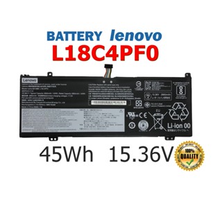 LENOVO แบตเตอรี่ L18C4PF0 (สำหรับ THINKBOOK 13S-IWL, 14S-IML Series L18M4PF0 L18D4PF0) Lenovo Battery เลอโนโว