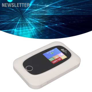 Newsletter เราเตอร์ซิมการ์ด Wifi 2000mAh 4G ขนาดกะทัดรัด พกพาง่าย สีขาว สําหรับบ้าน สํานักงาน ท่องเที่ยว