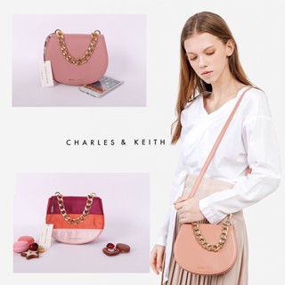 CHARLES &amp; KEITH TOP HANDLE HANDBAG AOL234👉เช็คก่อนกดสั่ง