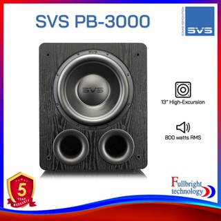 SVS PB-3000 Subwoofer 13" High-Excursion SVS Driver Warranty 5 years