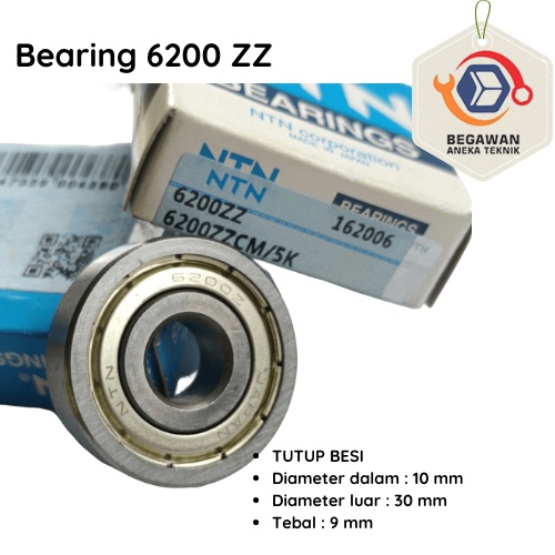 แบริ่ง 6200 ZZ NTN**