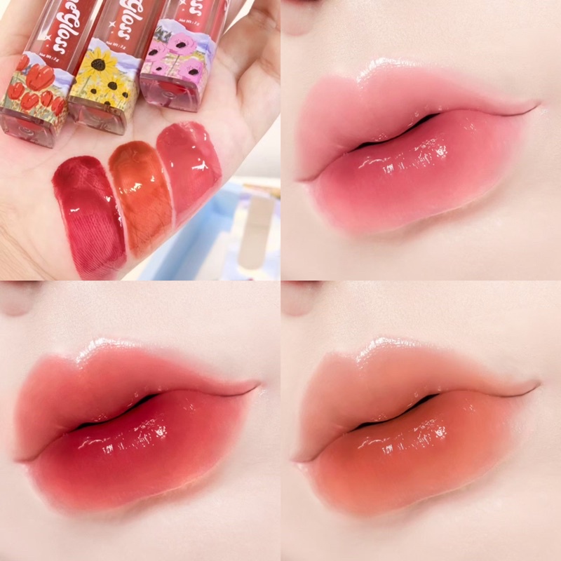 MINE GLOSS ลิปกลอสดอกไม้ g.vana